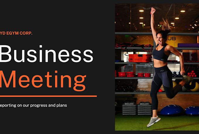 design pitch deck or business powerpoint presentation